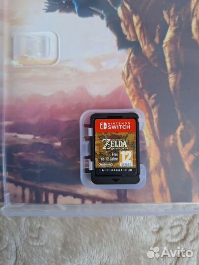 Игра nintendo switch Zelda breath of the wild