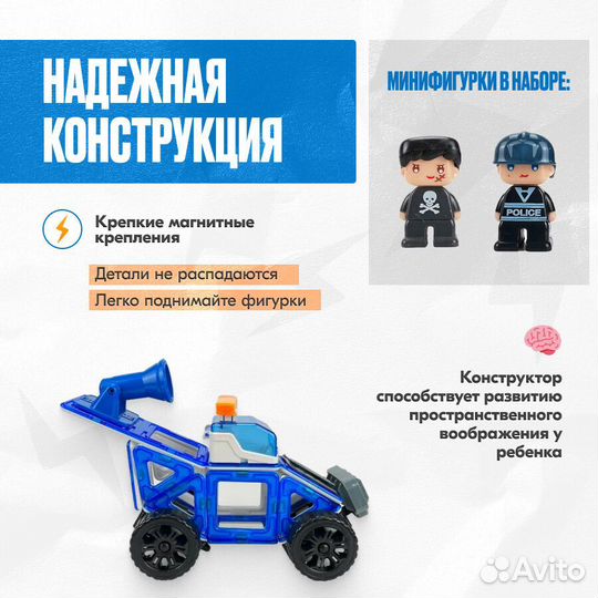 Конструктор Игрушки Полиция (Аналог)