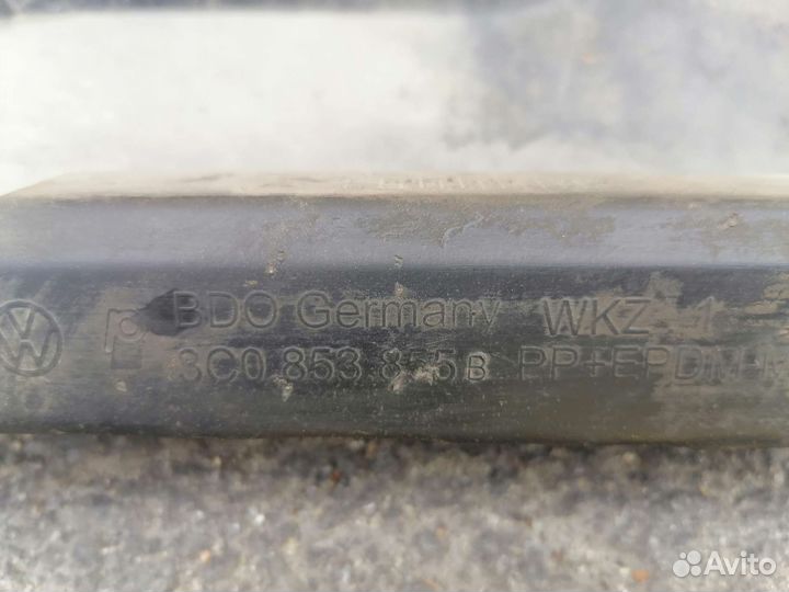 Накладки порогов VW Passat B6,VAG 3C0853856B