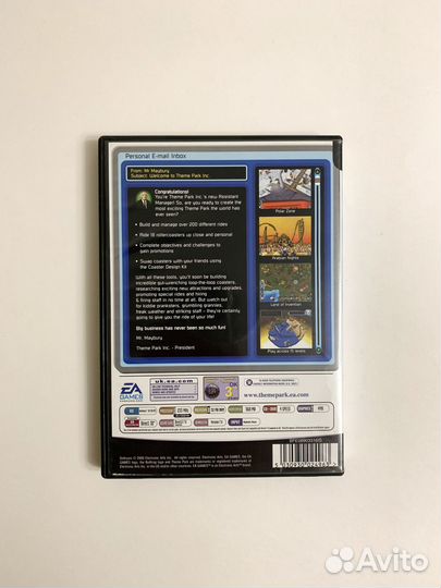 Theme Park Inc. зарубежная лицензия DVD-box EA
