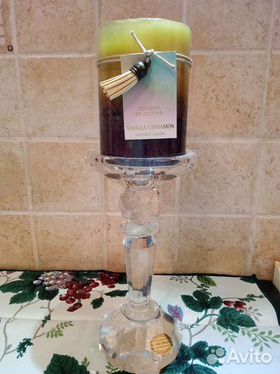 Хрустальный подсвечник