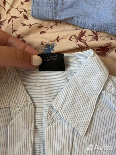 Рубашка для мальчика 86