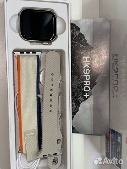 Смарт часы hk 9 pro plus