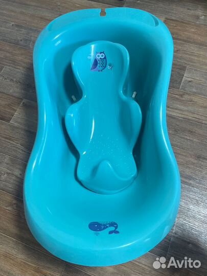 Ванночка для купания с горкой