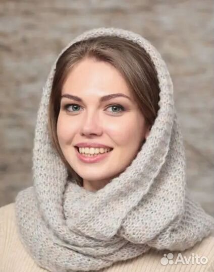 Комплект шапка и снуд