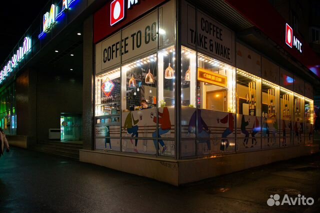 Кофейня в центре города 