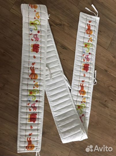 Бортики в детскую кроватку Mothercare