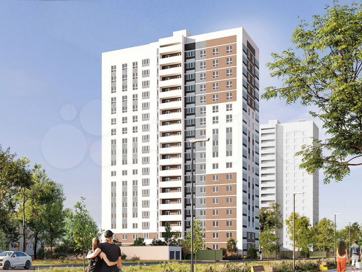 1-к. квартира, 33,7 м², 13/18 эт.