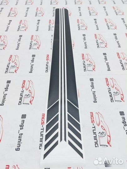 Наклейки AMG Edition на GLE-Coupe C167 черный мат