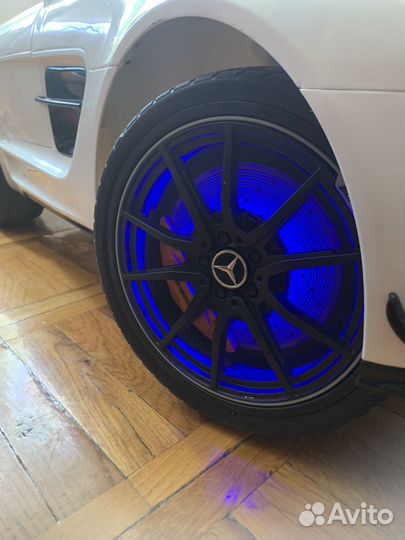 Детский электромобиль электрокар mercedes amg б/у