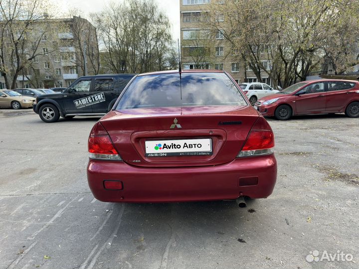 Mitsubishi Lancer 1.6 AT, 2004, 219 800 км