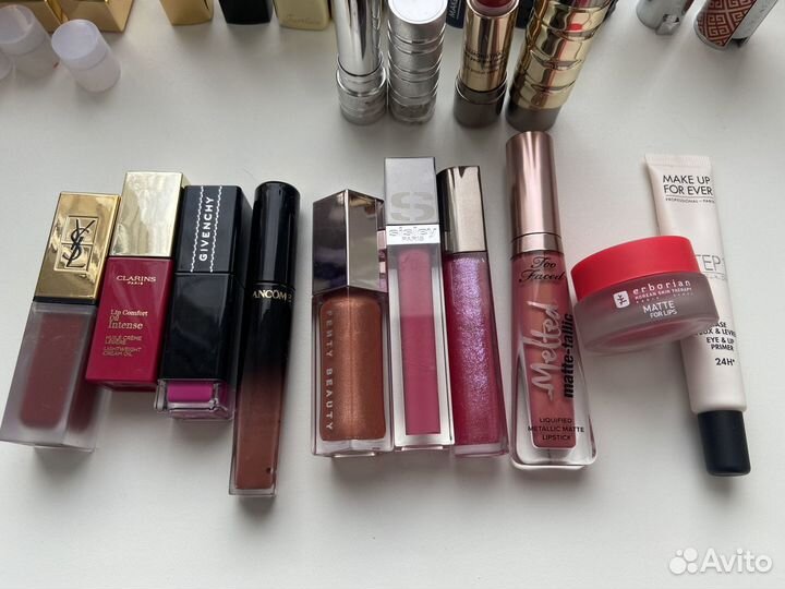 Помада Chanel, YSL, sisley, dior