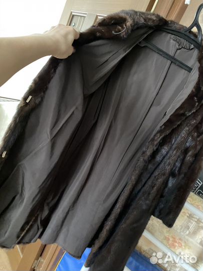 Шуба норковая 46