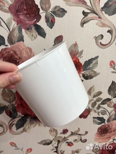 Цветочные горшки пластик