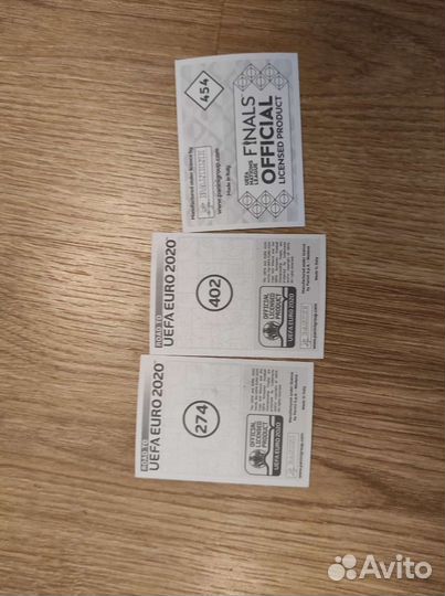 Футбольные Наклейки евро 2020