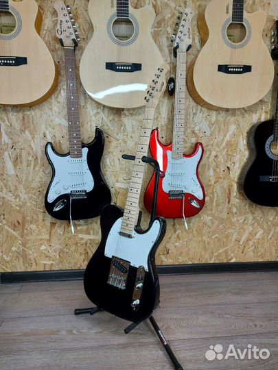 Электрогитара telecaster (новая) в заводской короб