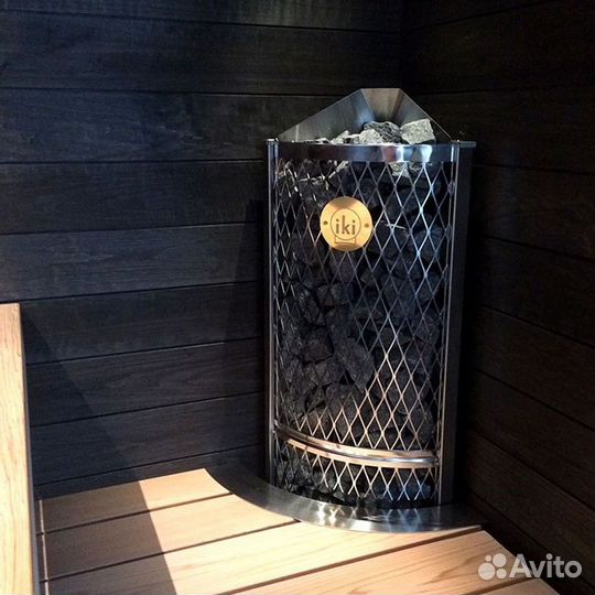 Печь для сауны IKI угловая