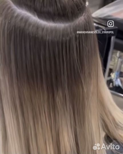 Микрокапсульное наращивание волос