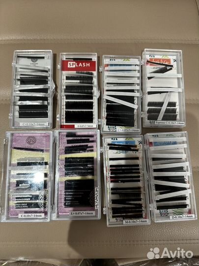 Ресницы для наращивания enigma, lash go