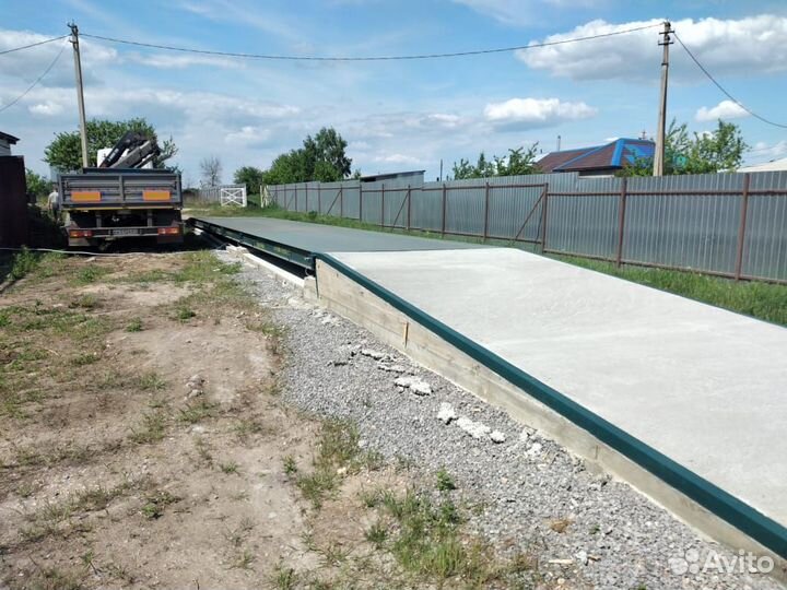 Автомобильные весы 60 тонн 18 метров (на раме)