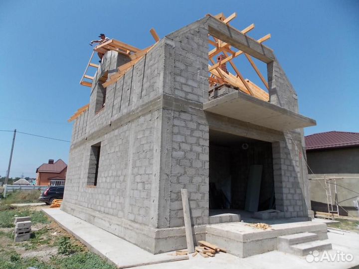 Строительство гостевых и жилых домов