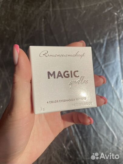 Romanovamakeup тени magic sparkle