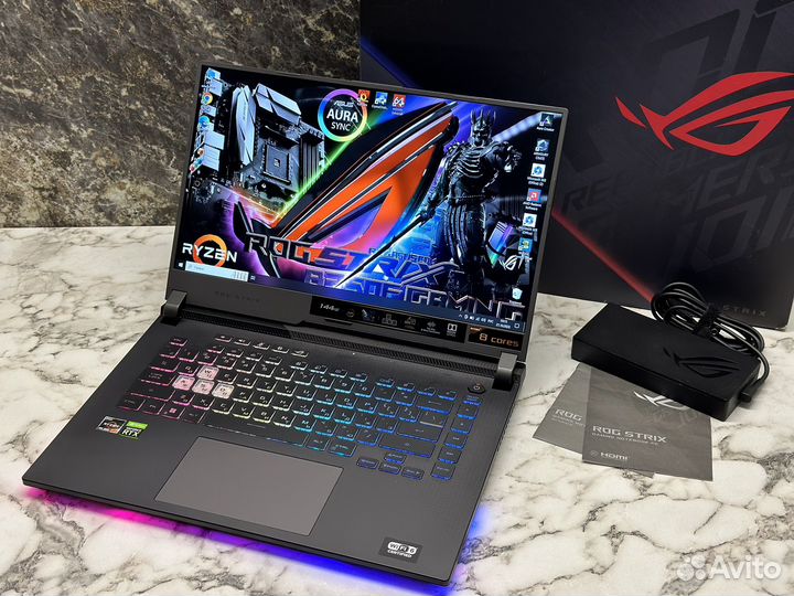 Asus Rog Strix G15 144Hz Ryzen 7 16x/RTX 3050TI/16