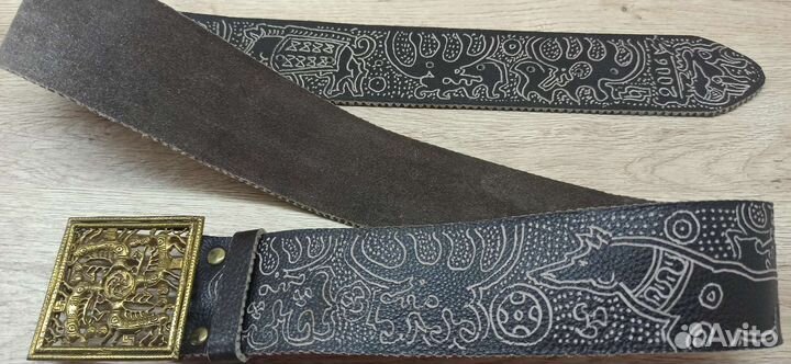 Ремень кожаный