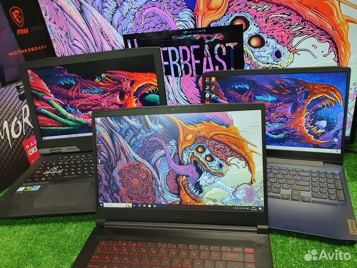 Игровой ноутбук i3 i5 i7 rtx 3050 3060 1650