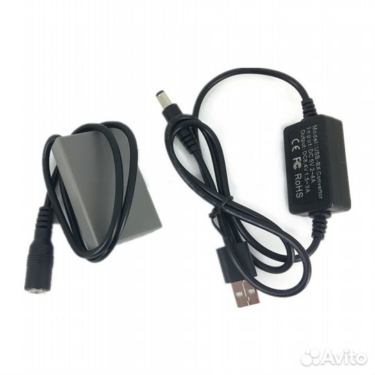 Адаптер питания USB для Olympus PS-BLS5, BLN1 (2