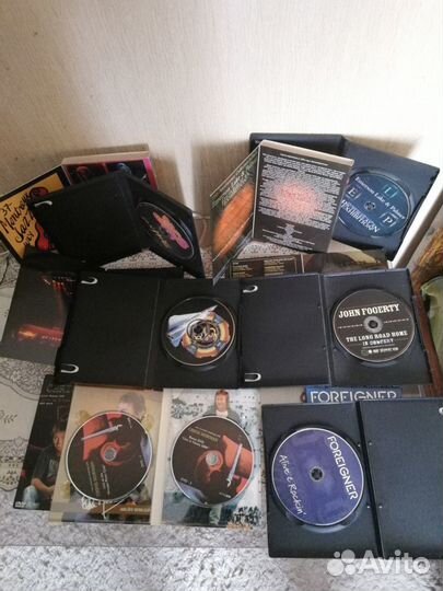 YES, foreigner, john fogerty, ELO, и др. DVD