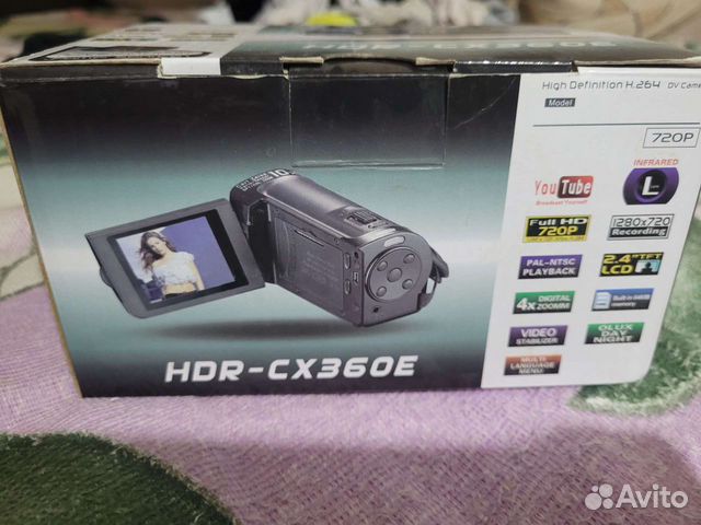 Видеокамера sony hdr cx