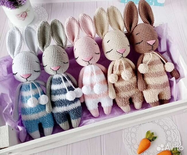 Игрушки - сплюшки Ручная работа Амигуруми