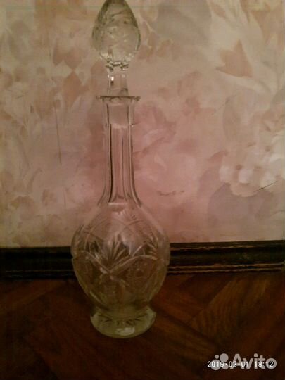 Графин хрустальный