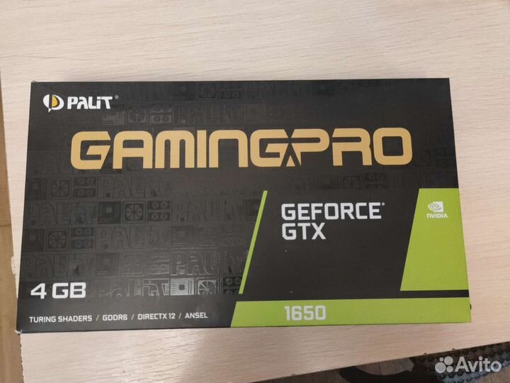 Видеокарта nvidia geforce 1650 palit