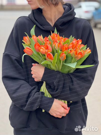 Цветы тюльпаны, букет тюльпанов