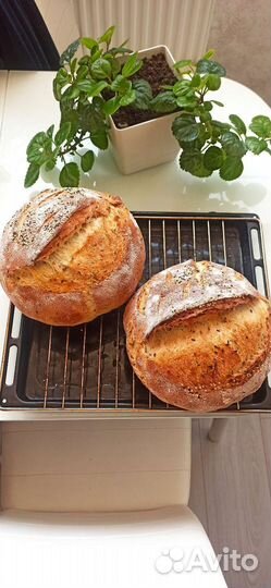 Хлеб на закваске ржано-пшеничный