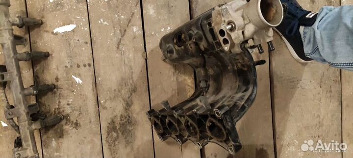 Коллектор впускной на accent