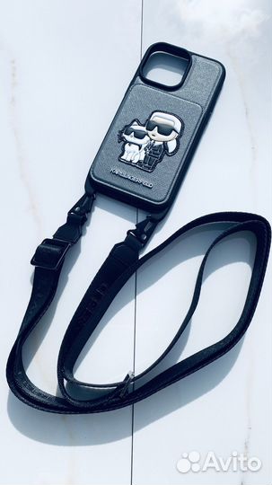 Чехол-бандольер Karl Lagerfeld, iPhone 13 Pro Max