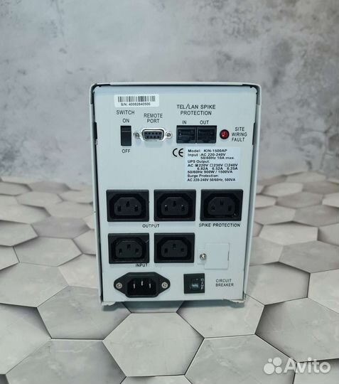 Ибп бесперебойник Powercom KIN-1500AP