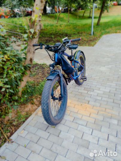 Электровелосипед фэтбайк бу