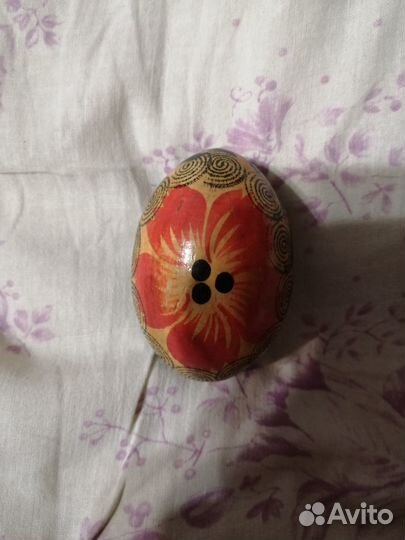 Яйцо пасхальное деревянное
