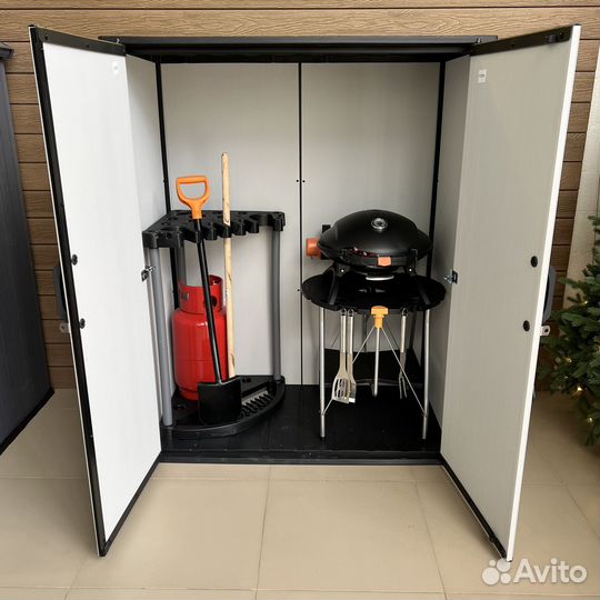 Уличный шкаф Keter Premier High Store 1400 л