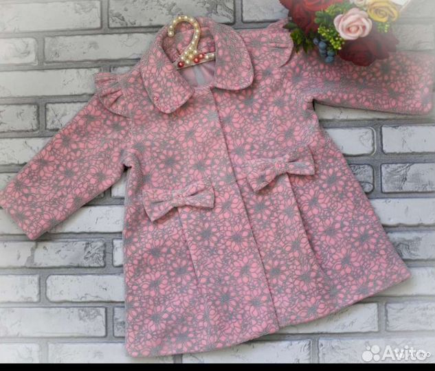 Пальто для девочки 92