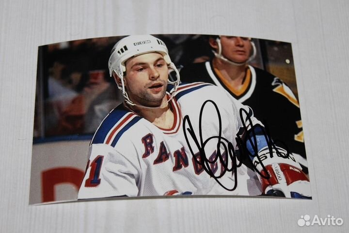 Автограф Сергея Зубова