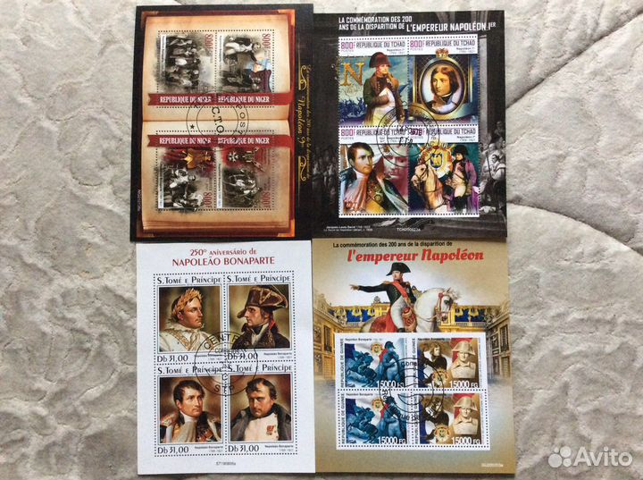 Блоки марок. Ветолеты