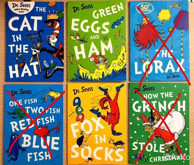 Оригинальные книги Доктора Сьюза на английском яз