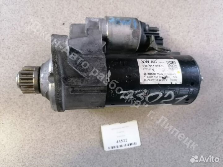 Стартер 2.0 дизель АКПП Passat CC Passat B7 Jetta