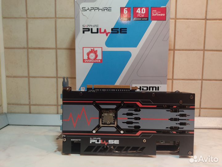 Видеокарта RX 5600 xt Sapphire Pulse