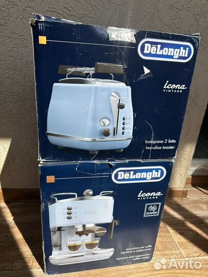 Тостер delonghi icona vintage